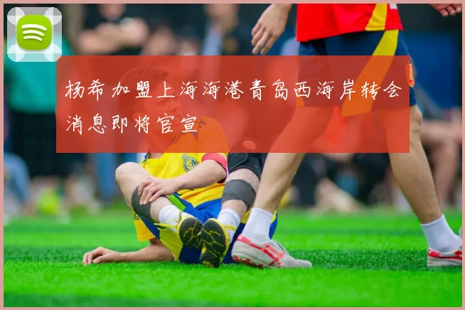 杨希加盟上海海港青岛西海岸转会消息即将官宣